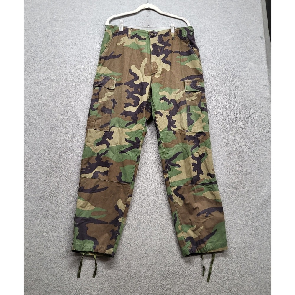 VINTAGE Propper International Men Pants M Camouflage Cotton Nylon